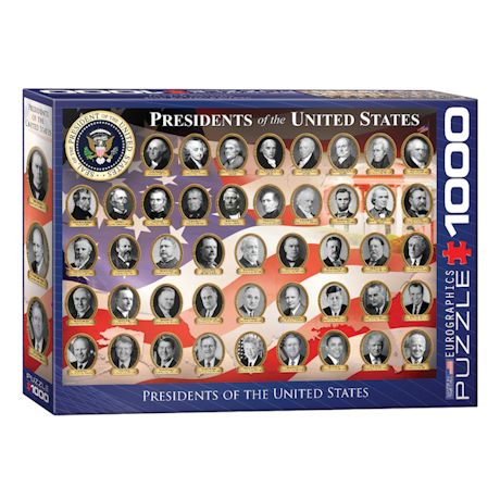Presidents Of The United States 1000 Piece Puzzle